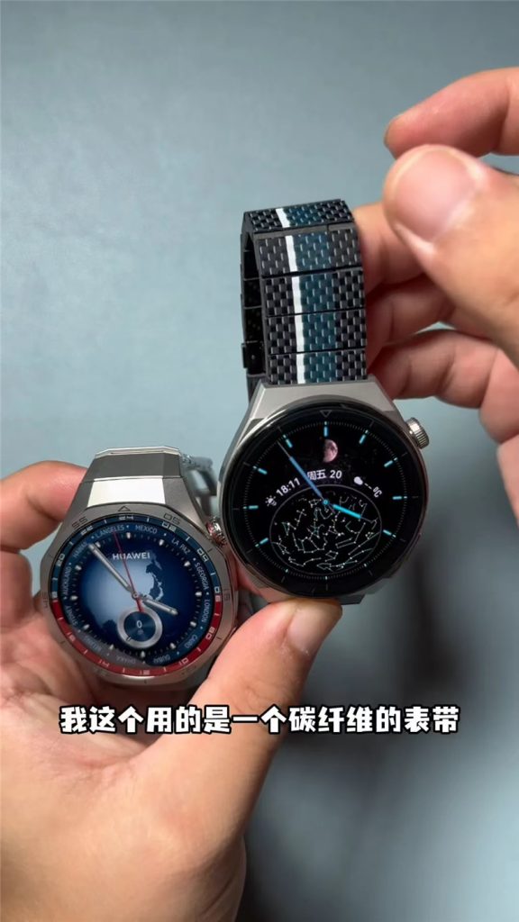 华为手表上手体验：华为WATCH GT 5 Pro。